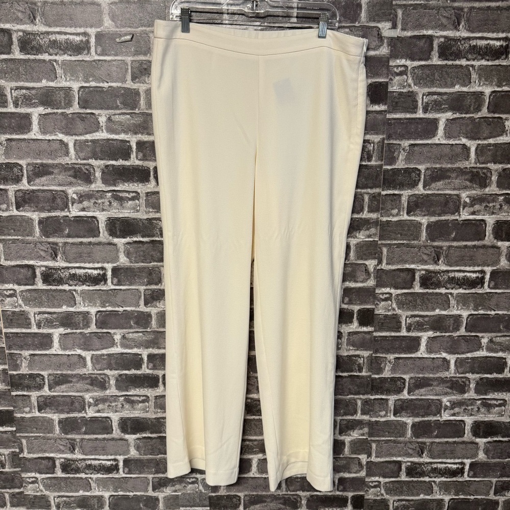 NWT J. Jill wide leg dress pants Vanilla cream